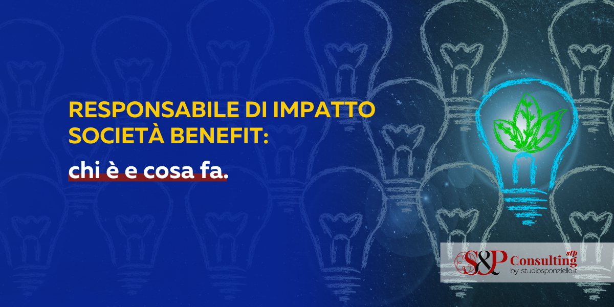 responsabile di impatto società benefit