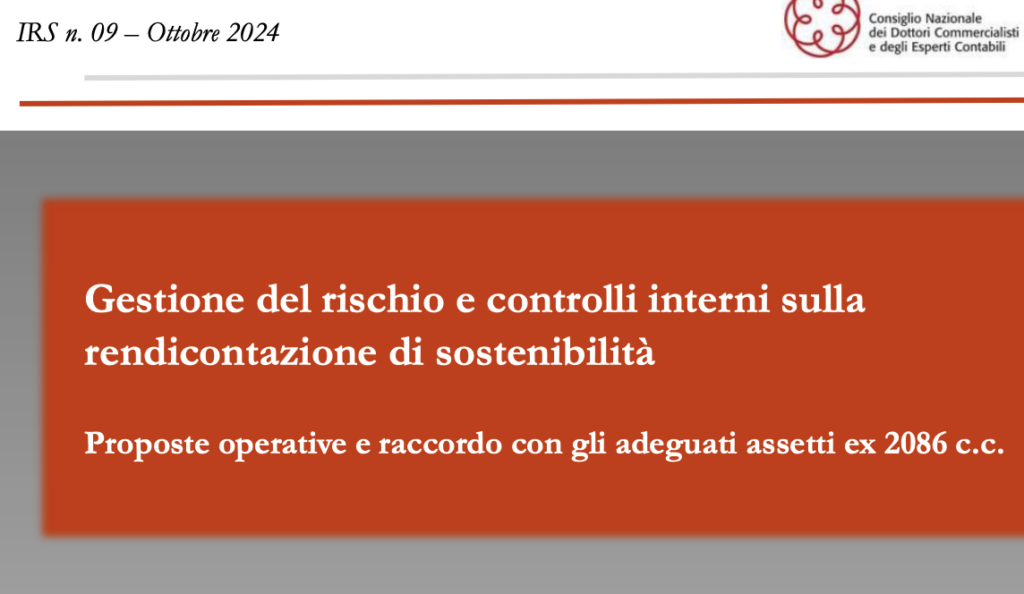 adeguati assetti documento dei dottori commercialisti